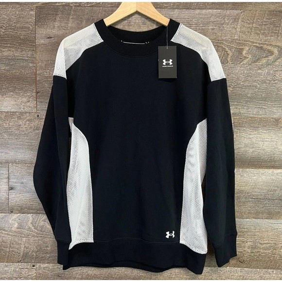 NWT Under Armour Women's UA Volleyball Oversized Long Sleeve Pullover XS $60 - Picture 1 of 6